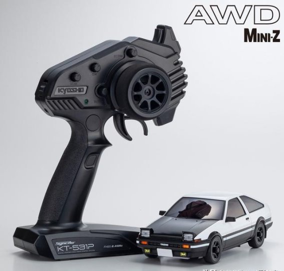Kyosho AE86 Final Version迷你遥控车：传奇的微缩重现