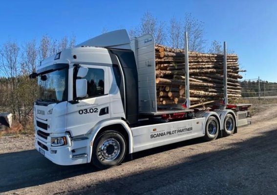 浩思动力与斯堪尼亚携手推进瑞典木材运输电动化试点