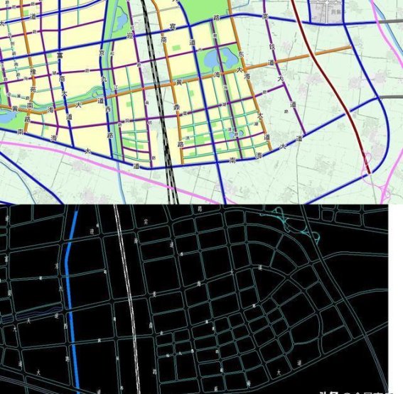 豫商经济技术开发区新旧路网对比：探寻变化与发展