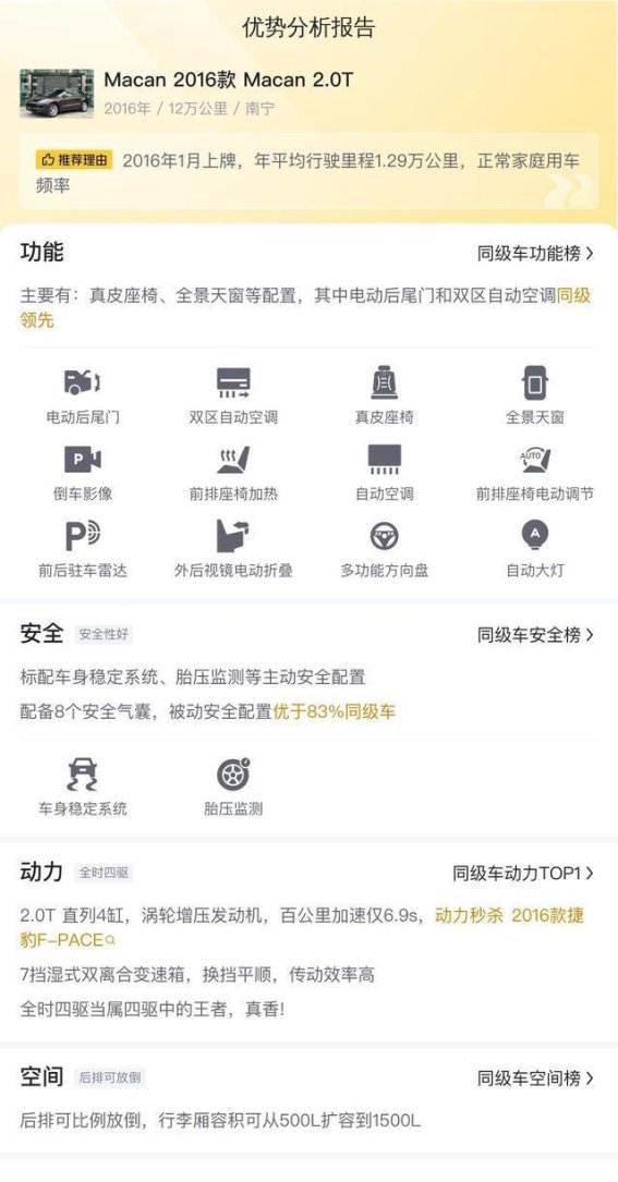 2016款保时捷Macan：15万就能拥有的梦想座驾