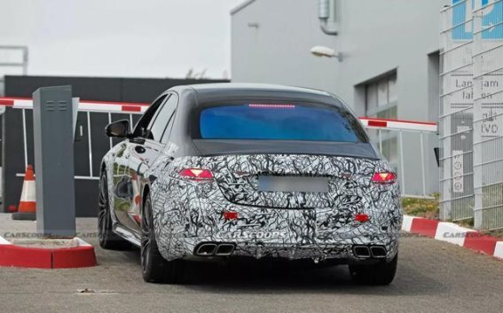 梅赛德斯-AMG S63原型车曝光：全新设计与未来技术的结合