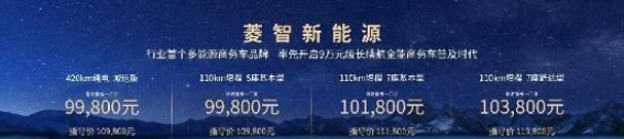 菱智新能源9.98万元起,开启创业者创富新征程