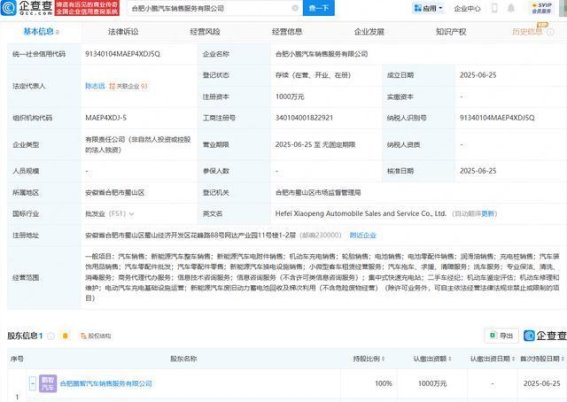 小鹏汽车加码合肥市场，新能源汽车战略再度升级