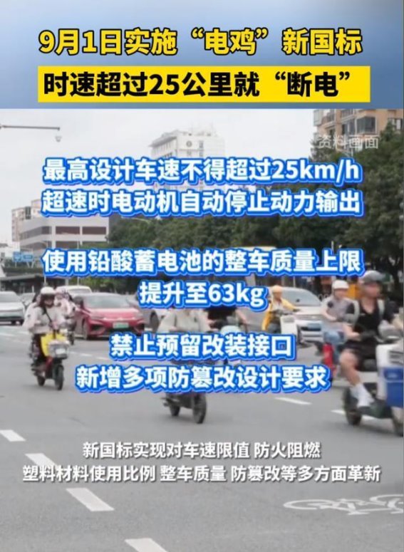 新国标电动车限速措施全面解析：四大硬性规定锁定25km/h