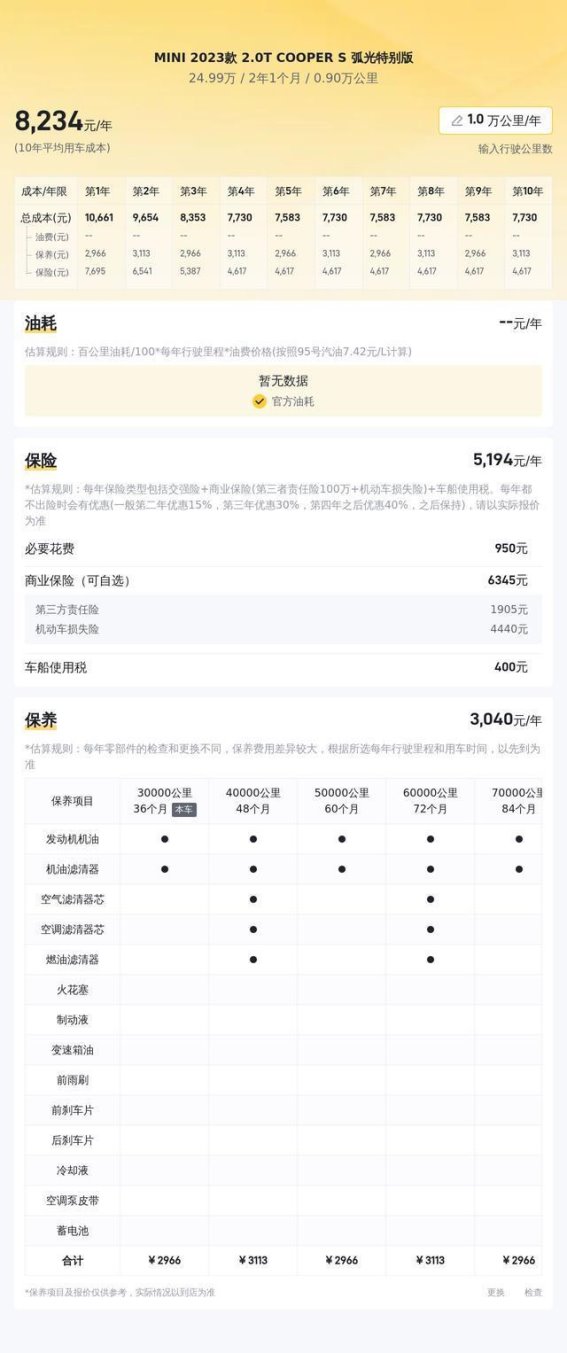 25万拥有2023款MINI 2.0T COOPER S 弧光特别版，开启个性驾驭之旅