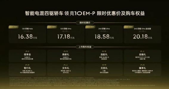 领克10 EM-P:为年轻人量身定制的多场景出行解决方案