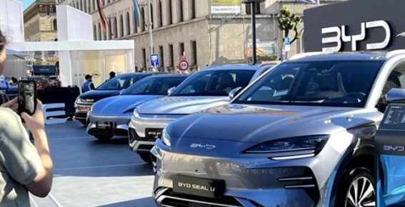 比亚迪超越奇瑞，单月出口销量首次登顶