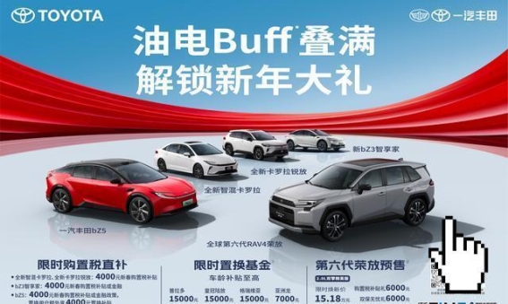 一汽丰田三连增背后的秘诀：走在智能电动化的前沿