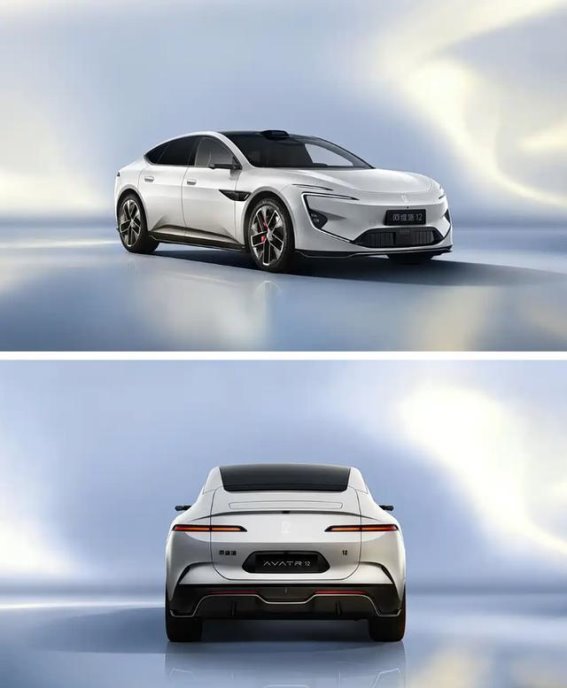 新款阿维塔12实车亮相，未来美学与智能科技的完美融合