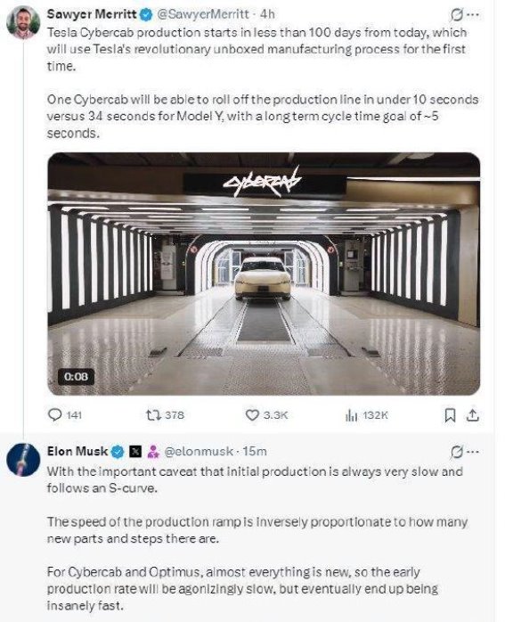 特斯拉Cybercab生产创新：迈向5秒造车的未来