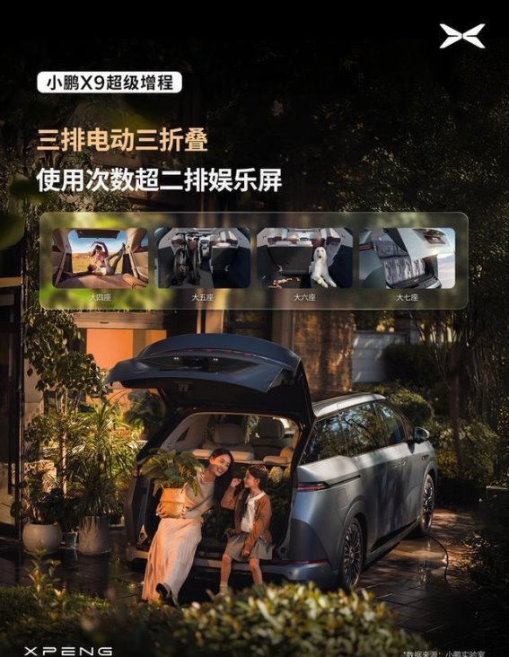 为什么年轻家庭青睐小鹏X9？探索超级增程技术的独特魅力